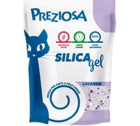 Preziosa Gatto Lettiera Igienica Silica Gel Lavanda 2,25 Kg