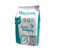 PREZIOSA GATTO LETTIERA IGIENICA ULTRA CLUMPING LAVANDA 10 LT
