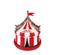 Preziosa Home Circo Decorativo Natale 20 x 20 x 22 Cm Poliresina Scatola Regalo