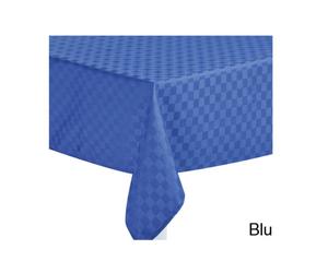 Preziosa Home Tovaglia Idrorepellente Antimacchia 140 x 180 Blu