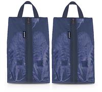 Prezon Borsa per Scarpe da Viaggio, in rete TPU impermeabile, robusta chiusura lampo YKK, resistente allo sporco, organizer per scarpe con cerniera per il viaggio o la conservazione a casa