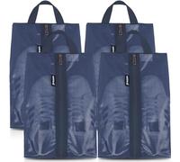 Prezon Borsa per Scarpe da Viaggio, in rete TPU impermeabile, robusta chiusura lampo YKK, resistente allo sporco, organizer per scarpe con cerniera per il viaggio o la conservazione a casa