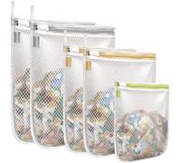 Prezon Sacchetti per Biancheria, Sacchetti per Lavatrice, Borsa per la Biancheria in Rete Riutilizzabili e Durevoli per Camicette Delicate, Calze, Biancheria Intima, Reggiseno, Lingerie