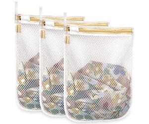 Prezon Sacchetti per Biancheria, Sacchetti per Lavatrice, Borsa per la Biancheria in Rete Riutilizzabili e Durevoli per Camicette Delicate, Calze, Biancheria Intima, Reggiseno, Lingerie