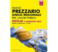 Prezzario unico per le opere pubbliche regione Sicilia II semestr