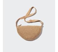 prezzo affare Uniqlo Round Mini borsa all'uncinetto NATURALE / beige NUOVA 46...