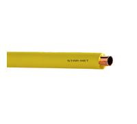 PREZZO AL MT - Tubo rame Ø 16 x 1 mm - rivestito in Pe stellare giallo STAR-MET