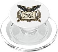 Prezzo della Libertà Eterna Vigilanza Eagle Pergamena PopSockets PopGrip per MagSafe