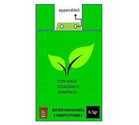 PREZZO LIGHT shopper biodegradabili e compostabili 200 pezzi cm 27x50 bio biodegradabili e compostabili gr 6,5 UNI 13432 ideali per umido organico Sacchetti Green
