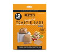 Prezzo Sacchetti riutilizzabili per toastie, oltre 100 utilizzi, antiaderenti, resistenti al calore e facili da pulire, perfetti per toasty, panini, formaggio grigliato e snack, ideali per tostapane