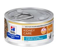 Hill's Prescription Diet k/d Kidney Care Spezzatino Tonno per gatto - Set %: 48 x 82 g