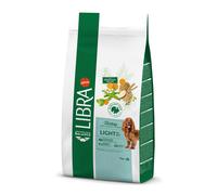 Prezzo speciale! 2 x 12 kg / 14 kg Libra Dog Crocchette per cani - 2 x 12 kg Light con Tacchino