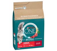 Prezzo speciale! 2 x 2,8 kg PURINA ONE Crocchette per gatti - SterilCat con Manzo