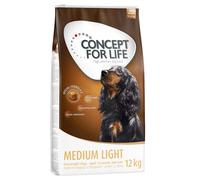 Prezzo speciale! 2 x 4 kg / 12 kg Concept for Life Crocchette per cane - (2 x 12 kg) Medium Light