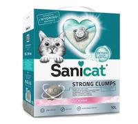Prezzo speciale! 2 x 6 / 10 / 20 L Sanicat Lettiera per gatti - 2 x 10 L (ca. 2 x 11 kg) Strong Clumps