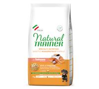 Prezzo speciale! 2 x 7 kg / 12 kg Natural Trainer Sensitive Crocchette per cani - Adult Small & Toy con Salmone (2 x 7 kg)