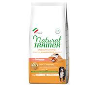 Prezzo speciale! 2 x 7 kg / 12 kg Natural Trainer Sensitive Crocchette per cani - No Gluten Medium/Maxi Mature con Salmone (2 x 12 kg)