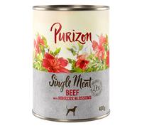 Prezzo speciale! 24 x 400/800 g Purizon Adult Alimento umido per cani - 24 x 400 g Manzo