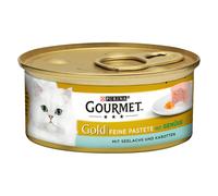Prezzo speciale! 24 x 85 g / 48 x 85 g Gourmet Gold - 24 x 85 g Paté: Merluzzo e Carote