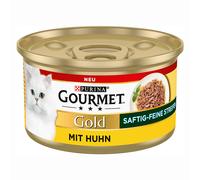 Prezzo speciale! 24 x 85 g / 48 x 85 g Gourmet Gold - 24 x 85 g Straccetti: Pollo