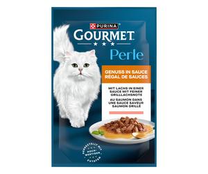 Prezzo speciale! 52 x 85 g Gourmet Perle - Trionfo di Salsa Salmone