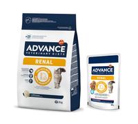 Prezzo speciale! 8 kg Advance Veterinary Diets Crocchette + 12 x 85 g Advance Veterinary Diets - 8 kg Renal Cat + 12 x 85 g Cat Renal