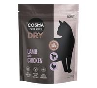 Prezzo speciale! Cosma Crocchette per gatto 400 g - Agnello & Pollo
