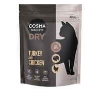 Prezzo speciale! Cosma Crocchette per gatto 400 g - Tacchino & Pollo