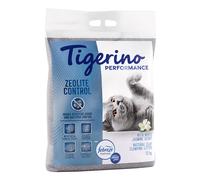 Prezzo speciale! Lettiera Tigerino Special Care 14 kg / 12 kg - Performance Zeolite Control - Ambi Pur fiori di gelsomino 12 kg
