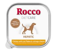 Prezzo specialet! Rocco Diet Care 10 x 150 g Umido per cani - Hepatic pollo, fiocchi d'avena e ricotta