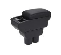 PRFGSGVBV Bracciolo Centrale Bracciolo per Auto per Suzuki per Jimny JB23 JB43 1998-2017 Parti di Ricambio Portabicchieri Accessori per Riporre Oggetti Console Centrale Bracciolo(C1 Black Red No USB)