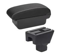 PRFGSGVBV Bracciolo Centrale per Suzuki per SX4 Bracciolo per Auto Parti Interne Accessori per Riporre Oggetti Dettagli Console Centrale Bracciolo(B1 Black Red 3USB)