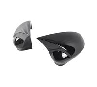 PRFGSGVBV Calotta Specchietto per Fiat per Punto per Evo 2009-2018 Retrovisore Car Side Wing Mirror Cover Caps Shell Case Trim ADD-on Calotta Rétrovisore(Black)