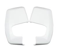 PRFGSGVBV Calotta Specchietto per Transit Custom 2012-2023 per Porta Ala Retrovisore Copertura Specchietto Laterale Tappi per Accessori Custodia 1809084 Calotta Rétrovisore(Silver,1 Pair)