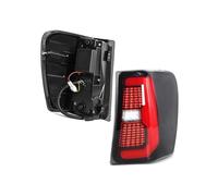 PRFGSGVBV Fanale Posteriore Per Grand Per Cherokee 1999-2004 Fanale Posteriore A LED Auto Luce Retromarcia Luce Direzione Dinamica Luci Coda(2pcs Smoke shell)