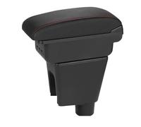 PRFGSGVBV per Chevy per Spark 3 III per Aveo T200 Accessori per Box Portaoggetti per Bracciolo Auto Dettagli Interni Copertura Console Centrale Console Centrale Bracciolo(C3 Black White NOUSB)