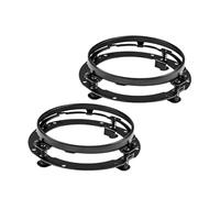 PRFGSGVBV Per Suzuki Per Samurai Per OffRoad 4x4 2 Pz Universal Car Faro Di Montaggio 7 Pollice Led Hi Low H4 Halo Occhi DRL Faro Gruppo Ottico Paraurti Anteriore(Only 2pc Bracket)