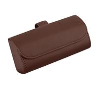 PRFGSGVBV Portatile Porta Occhiali Custodia per Visiera per Auto in Pelle Magnetica Universale con Clip per Occhiali da Sole Gancio per Riporre Gli Occhiali Porta Occhiali Auto(5)