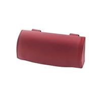 PRFGSGVBV Portatile Porta Occhiali per E46 per F30 per E90 per E60 Custodia in Pelle per Auto Occhiali da Sole Scatola Portaoggetti Visiera Parasole Borsa Parasole Porta Occhiali Auto(Red)