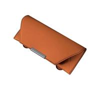 PRFGSGVBV Portatile Porta Occhiali per Fiat per Tipo per Toro per Panda per Punto Visiera Parasole Clip Occhiali Interni Auto Occhiali da Sole Scatola Portaoggetti Porta Occhiali Auto(Red)