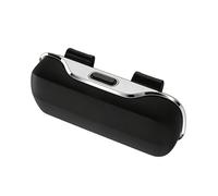 PRFGSGVBV Portatile Porta Occhiali per Leapmotor per C10 per C16 per T03 per C11 Custodia per Occhiali Scatola Occhiali Auto Porta Occhiali da Sole Portatile Porta Occhiali Auto(Black)