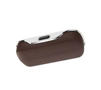 PRFGSGVBV Portatile Porta Occhiali per Leapmotor per C10 per C16 per T03 per C11 Custodia per Occhiali Scatola Occhiali Auto Porta Occhiali da Sole Portatile Porta Occhiali Auto(Brown)