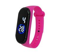 Prg-600 - Orologio da polso unisex, in silicone, 50 m, con LED, sportivo, da uomo