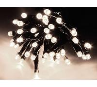 PRGA LUCI di Natale 96 LED Colore Bianco Freddo A Batteria con Timer 8 Giochi di Luce