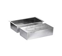 PRGN Bruciatore a serranda con Doppio Fondo per biocamini