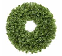 PRGN Corona Verde Ø60CM ADDOBBI Decoro Natale FUORIPORTA Natalizio