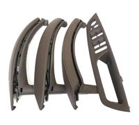 PRGPMSUNAD Maniglia portiera Per B&MW X5 X6 E70 E71 2007-2014 LHD RHD Set 7 Pezzi Pannello Interruttore Finestrino Porta Interna Maniglia Trazione Rivestimento In Pelle(Moka,RHD)