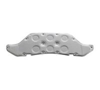 PRGPMSUNAD Tappetino antirumore per B&Enz per GLA H247 2020 Rivestimento in Schiuma Cotone Fonoassorbente per Motore Anteriore Dell'auto Fibbia(Argento)