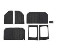 PRGPMSUNAD Tappetino antirumore per J&eep per Wrangler JK 12-17 JL 18-21 2/4 Porte Hardtop Lunotto Posteriore Tetto Isolamento Termico Cotone(4PCS JL 2-Door)