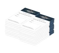 PRICARO Blocco per appuntamenti Barber Classic, confezione da 20